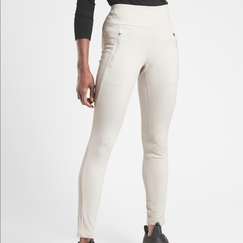 ATHLETA Peak Hybrid Fleece Tight XS NWT